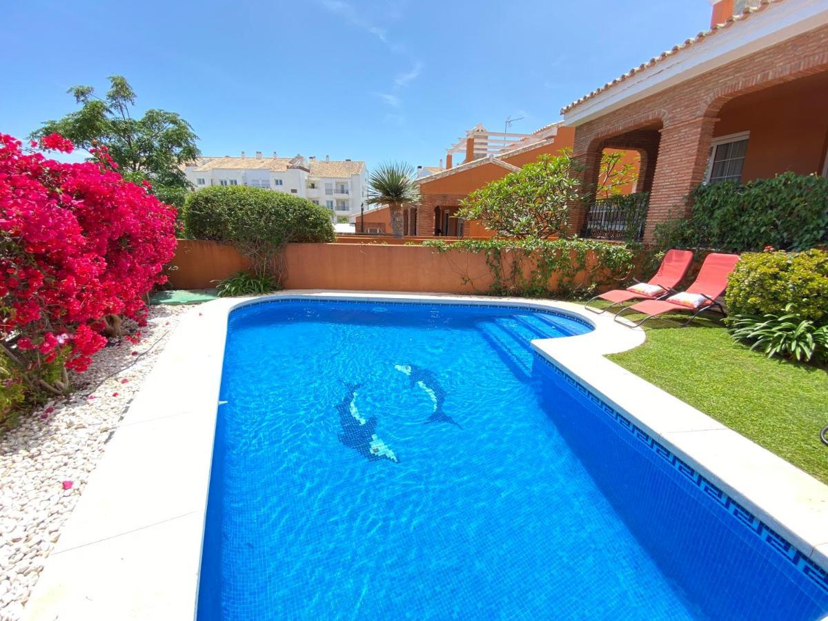Villa With Heated Private Pool, Sea View& Turkish Sauna Benalmadena Bagian luar foto